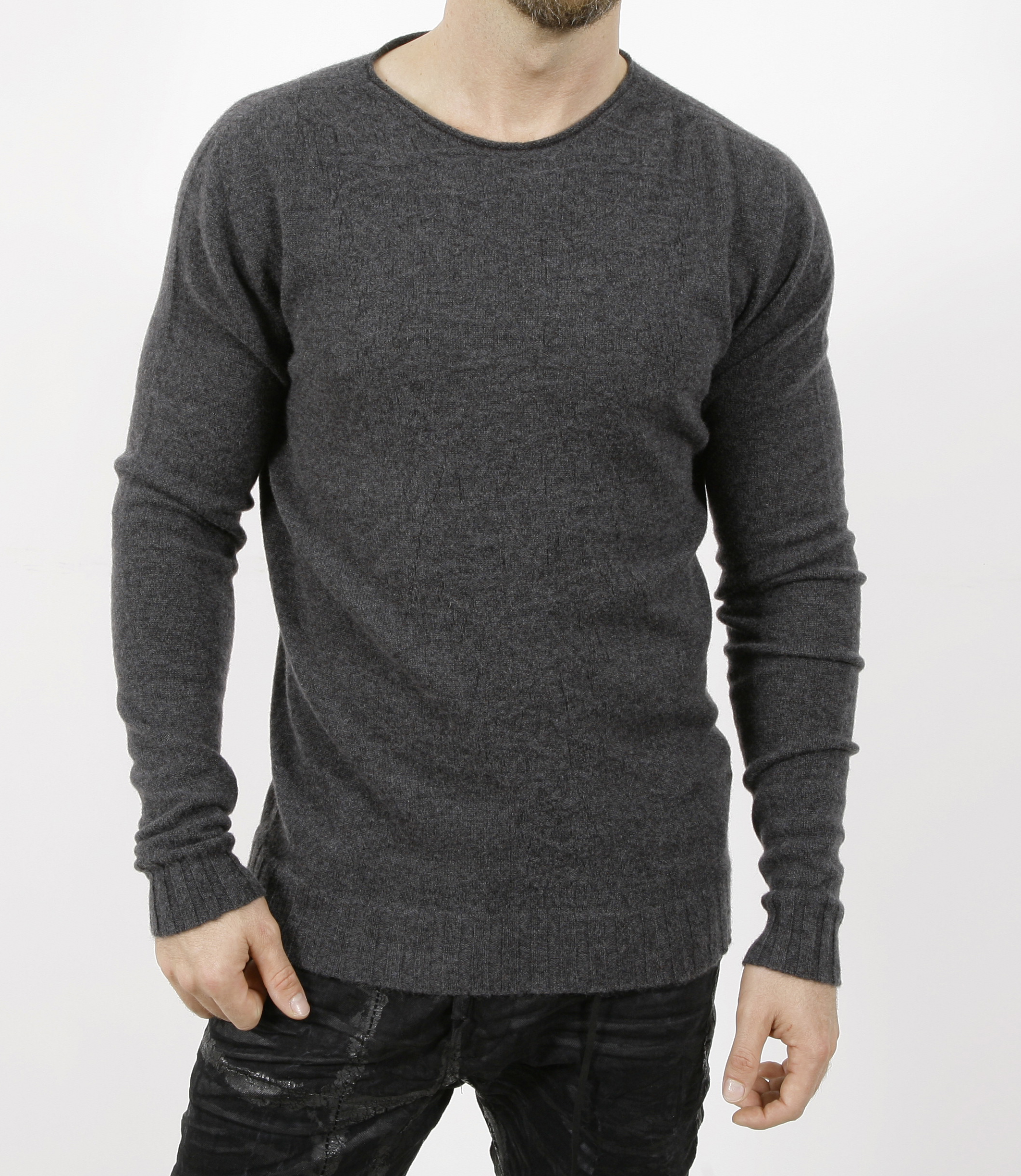 MD75 Pullover Cashmere Grey
