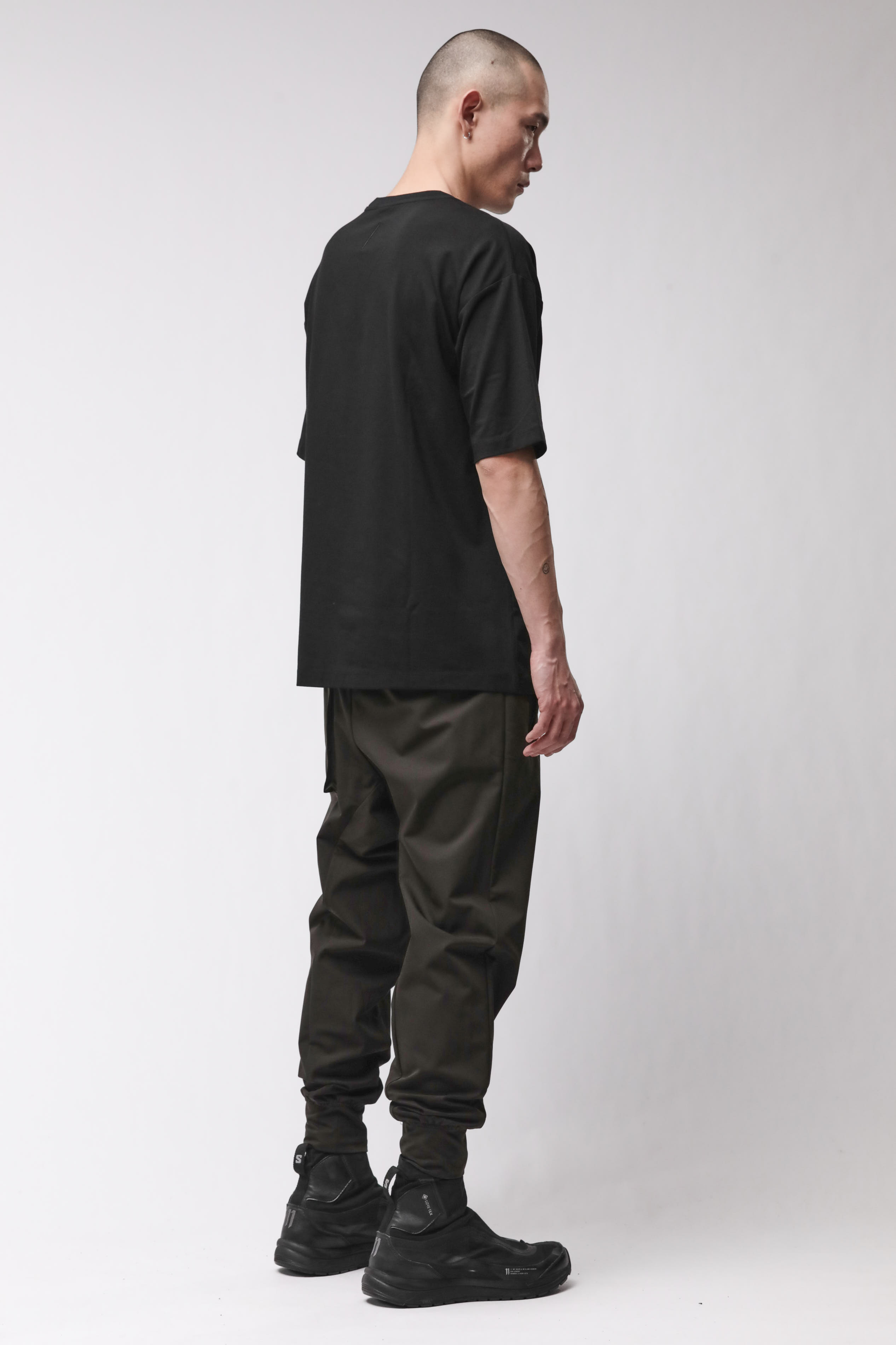 Thom Krom Round Neck Shirt Black