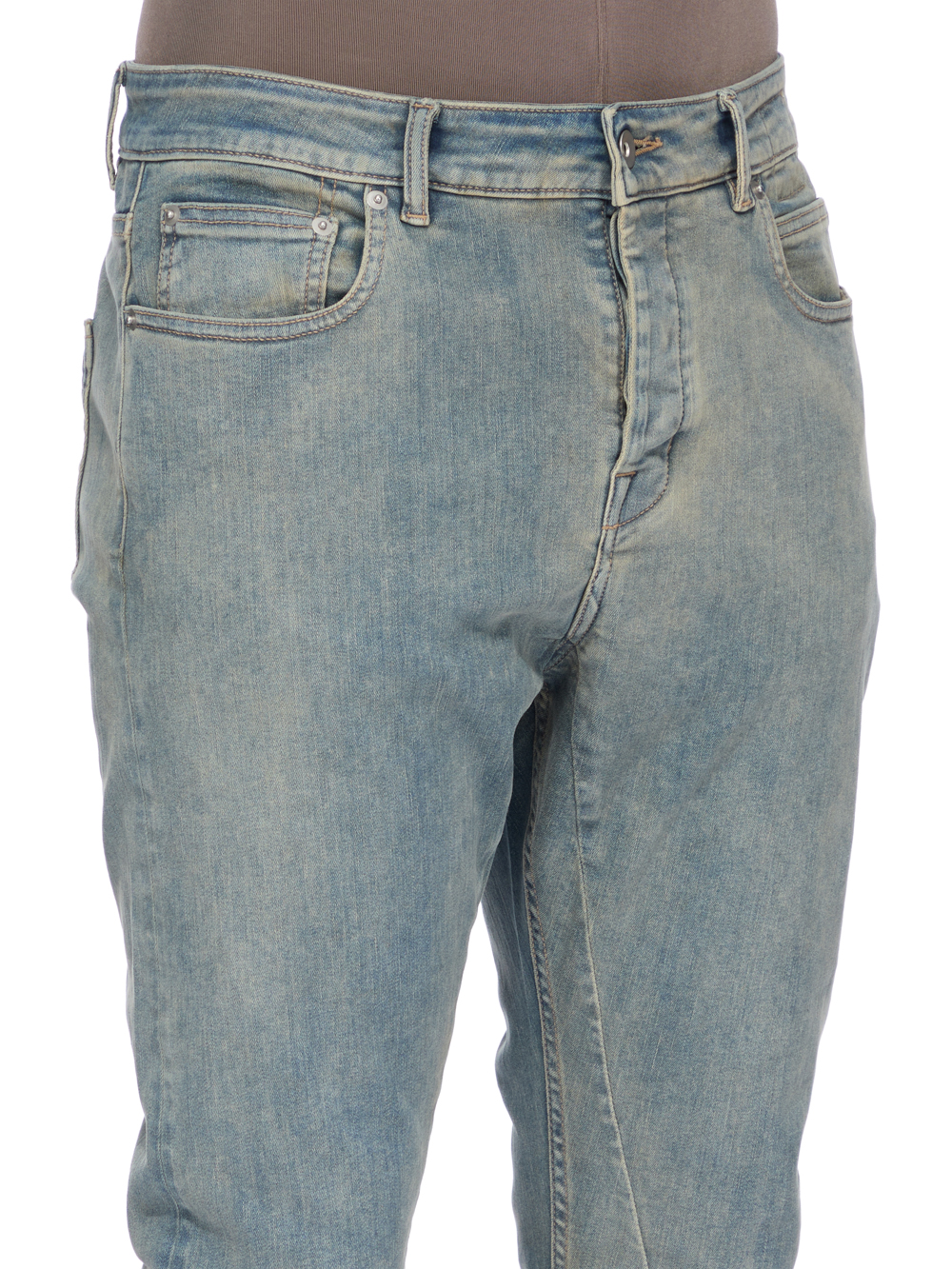 DRKSHDW by Rick Owens Detroit Cut Jeans Indigo 