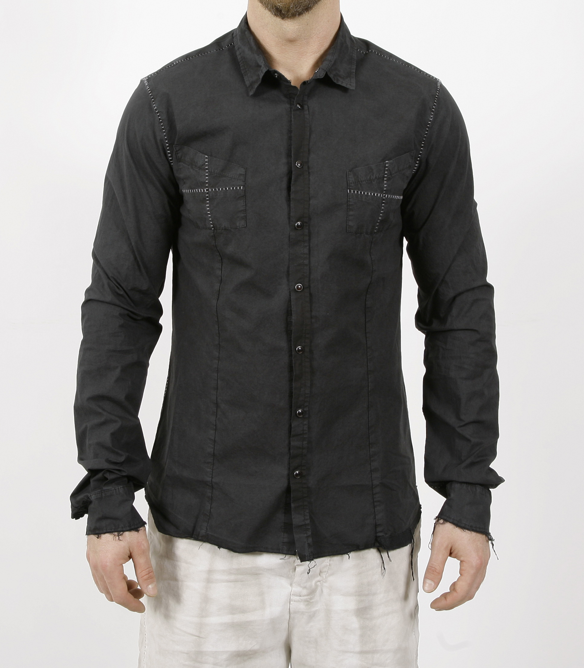 MD75 Black Wash Shirt