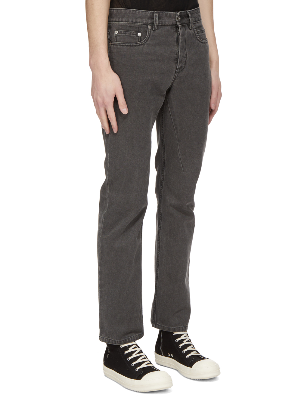 DRKSHDW by Rick Owens Fog Cut Gravel Jeans