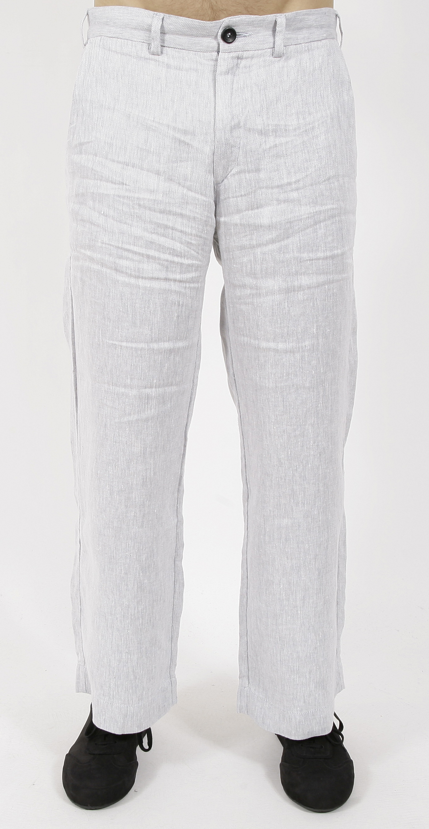 Hannes Roether Leinenhose Grey 