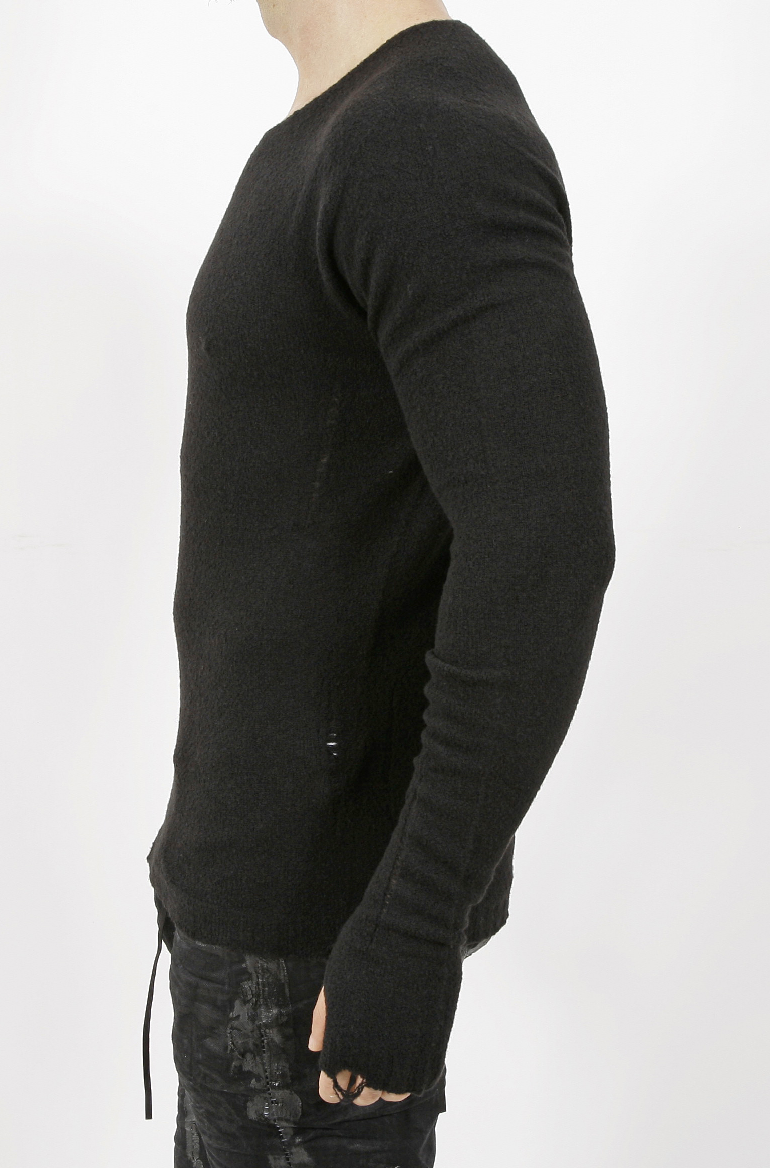 MD75 Pullover Silk Black 