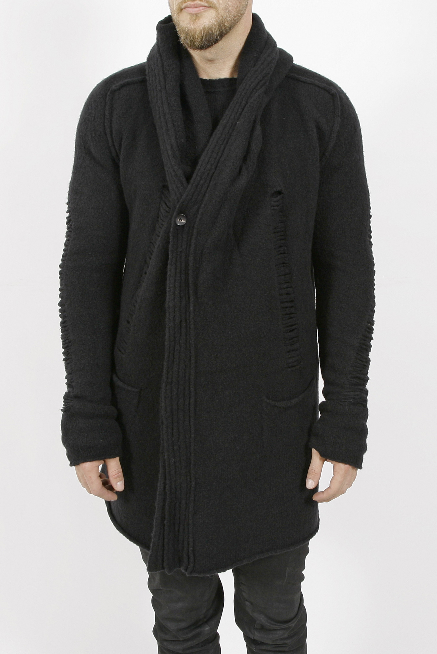 Masnada Slashed Cardigan