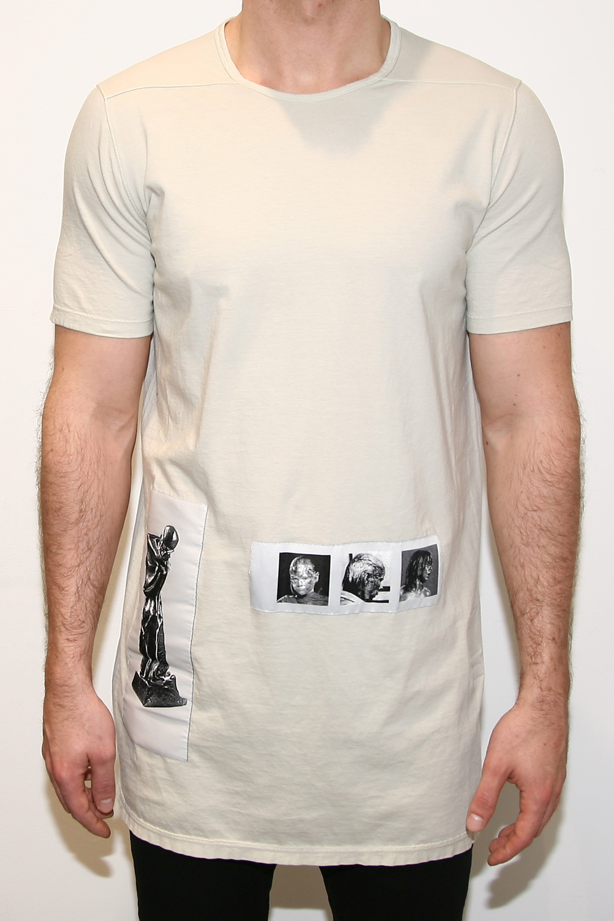 DRKSHDW Rick Owens Level Tee Pearl 新品 RICK OWENS DRKSHDW LEVEL T PEARL XL