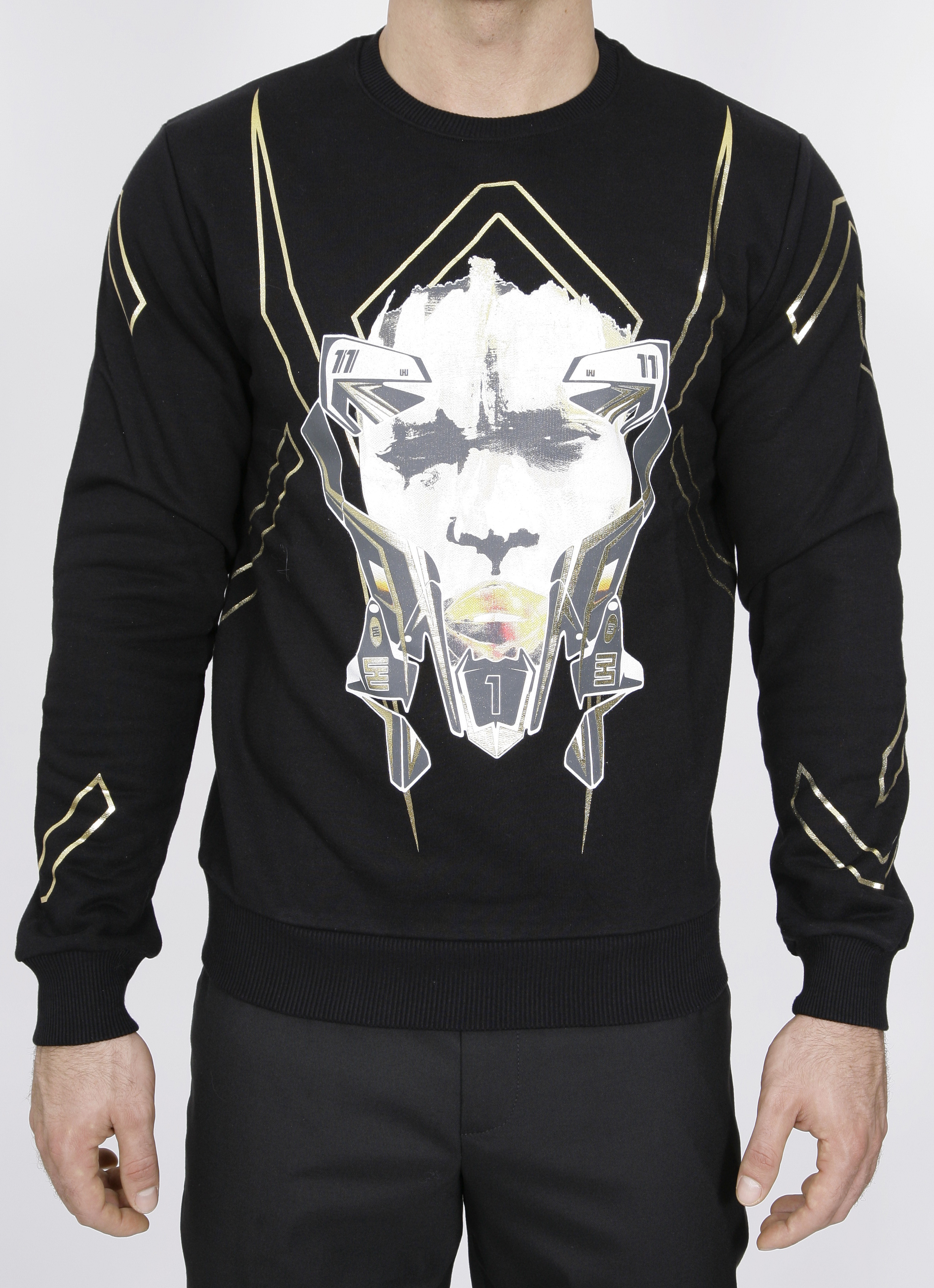 Tribal Lines Xhosa Mask Sweatshirt