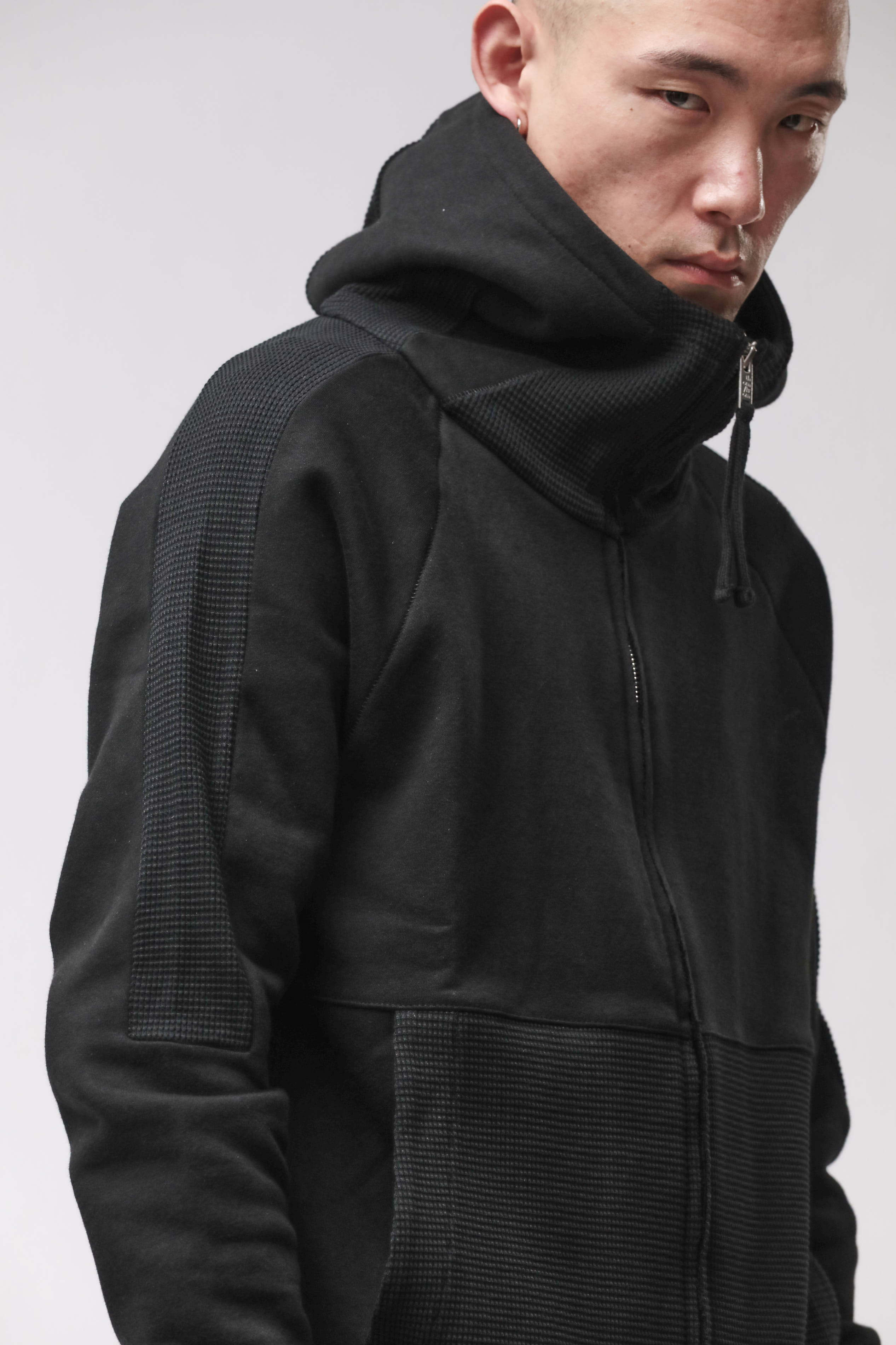 Thom Krom Hooded Zip Jacket