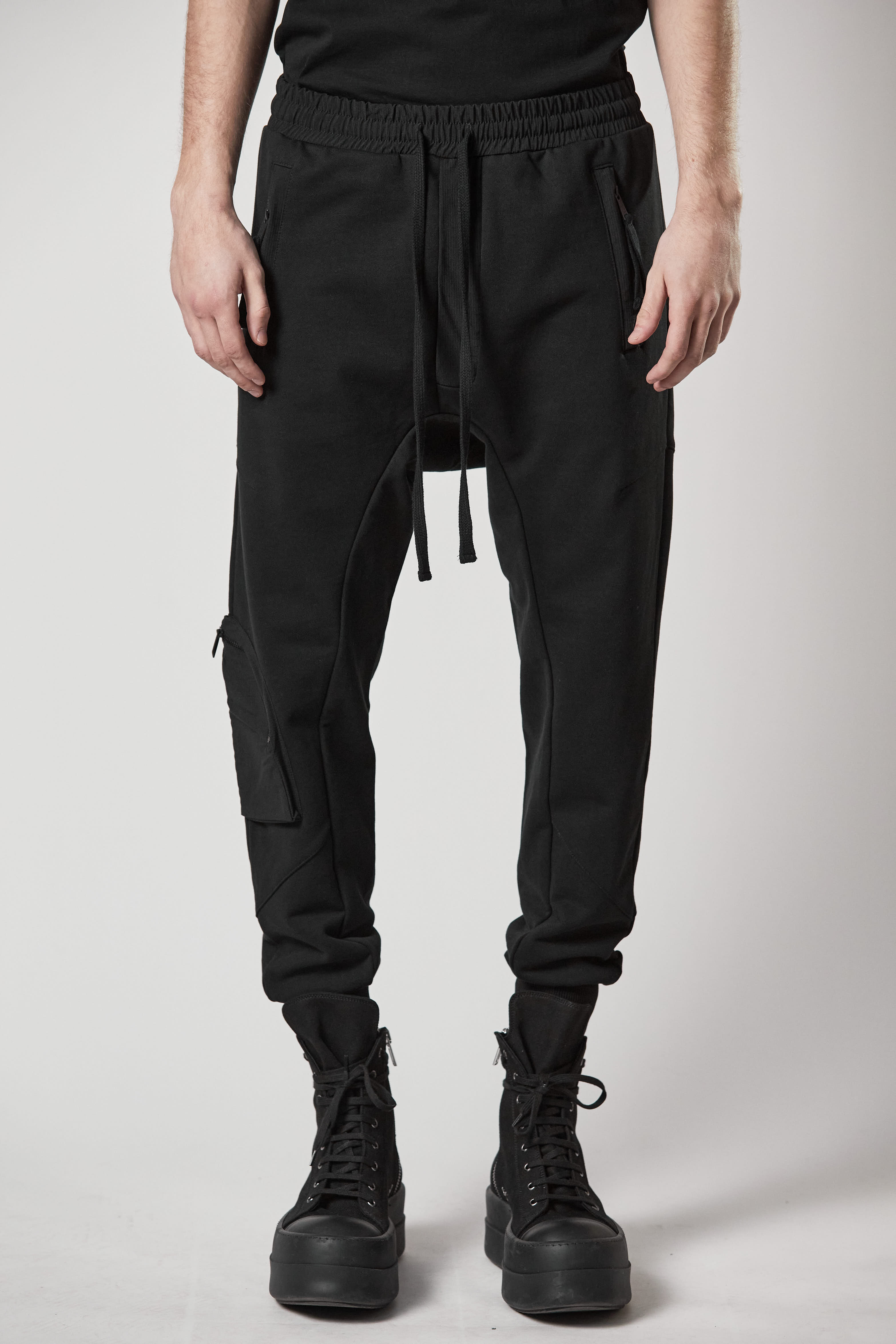 Thom Krom Drop Crotch Trousers