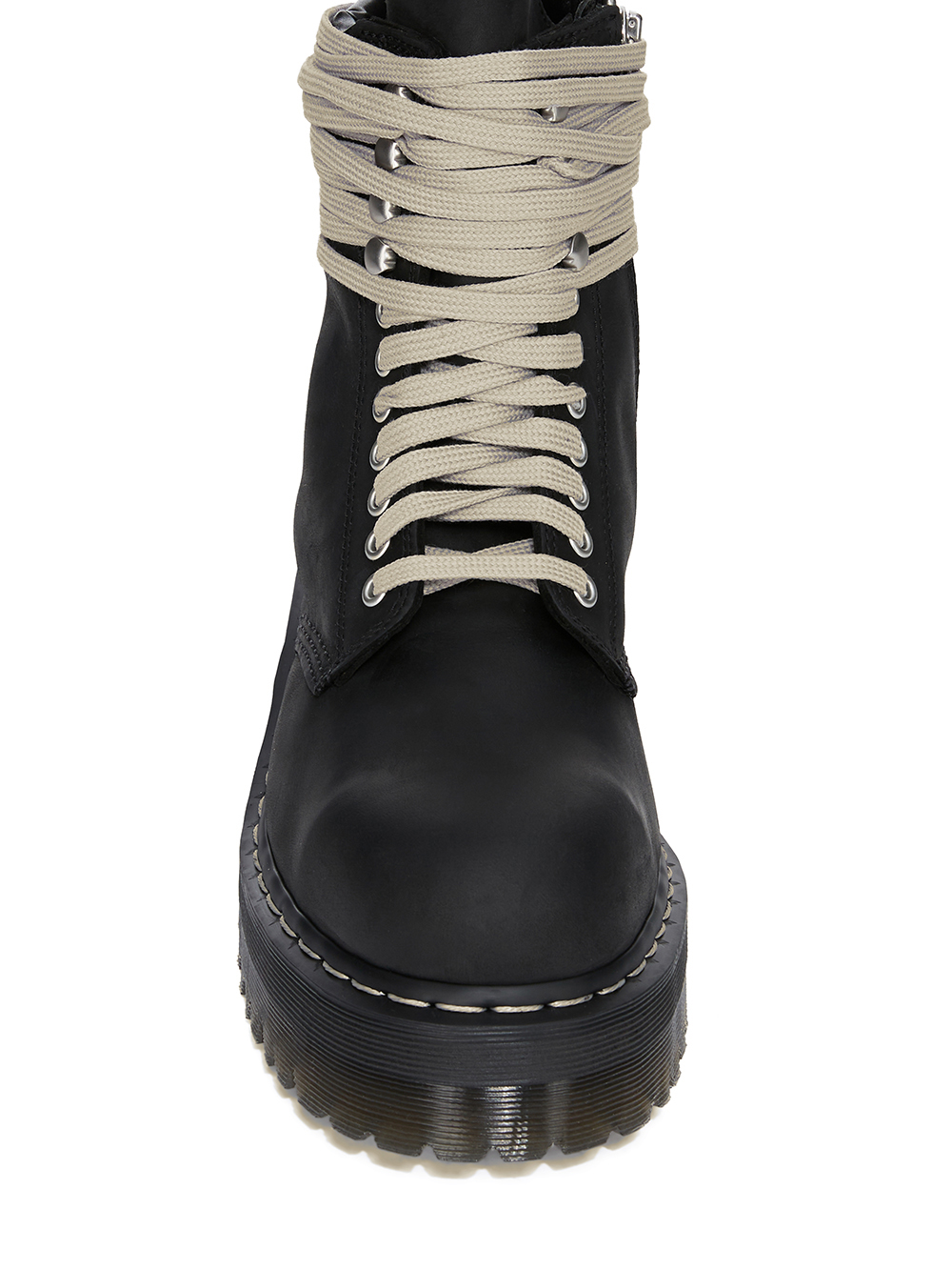 Rick Owens & Dr. Martens Quad Sole Steel Toe Boot 