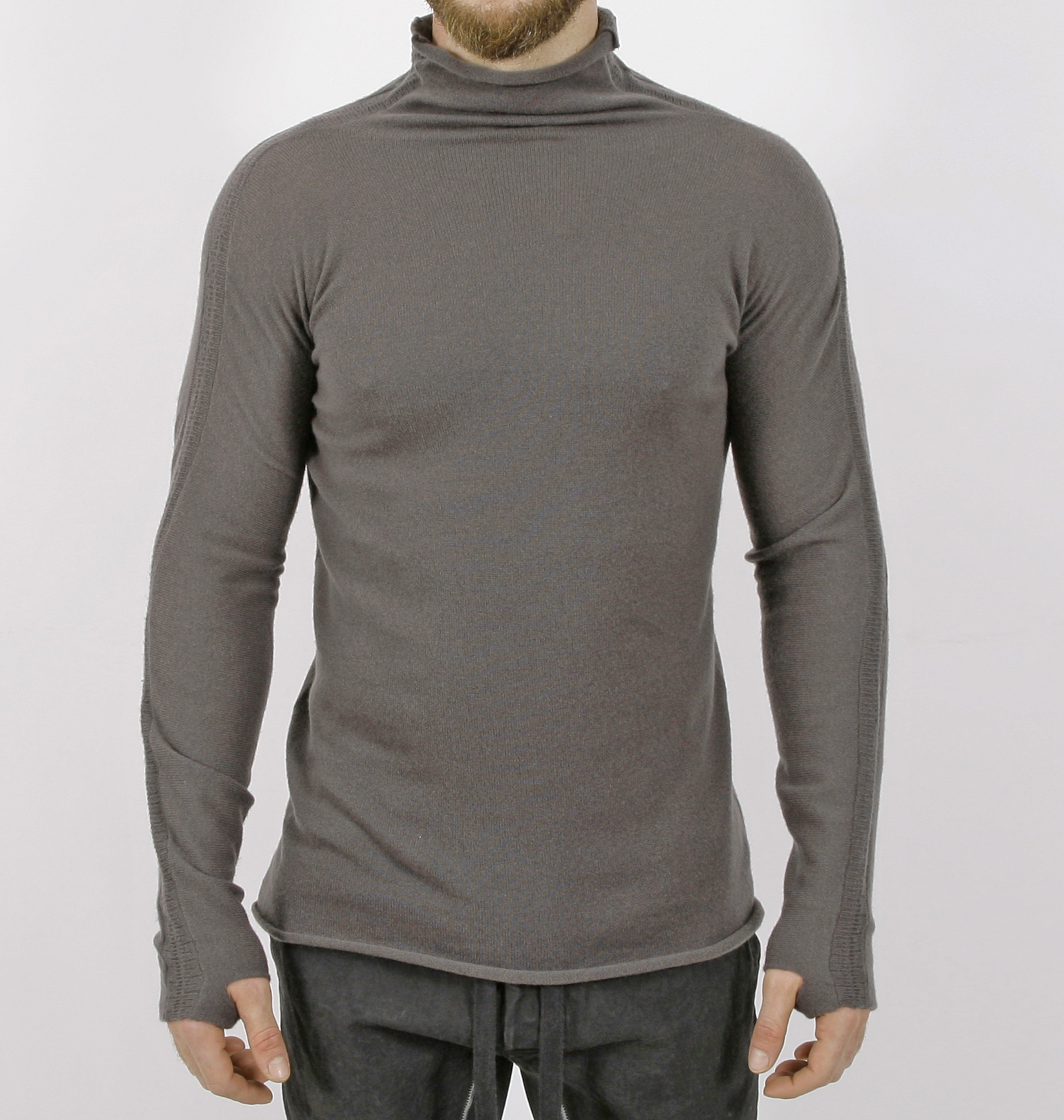 Isaac Sellam Cashmere High Neck Kaki