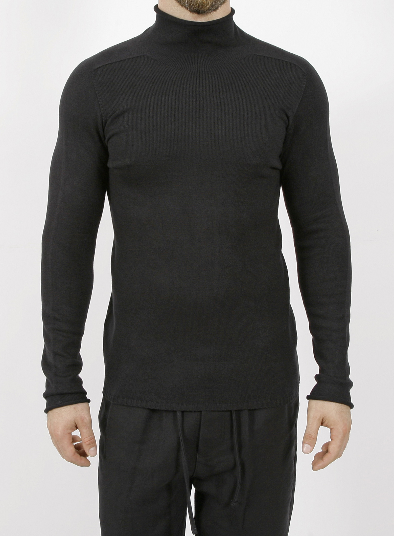 Hannes Roether Stehkragen Pullover